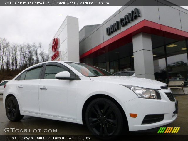 2011 Chevrolet Cruze LTZ in Summit White