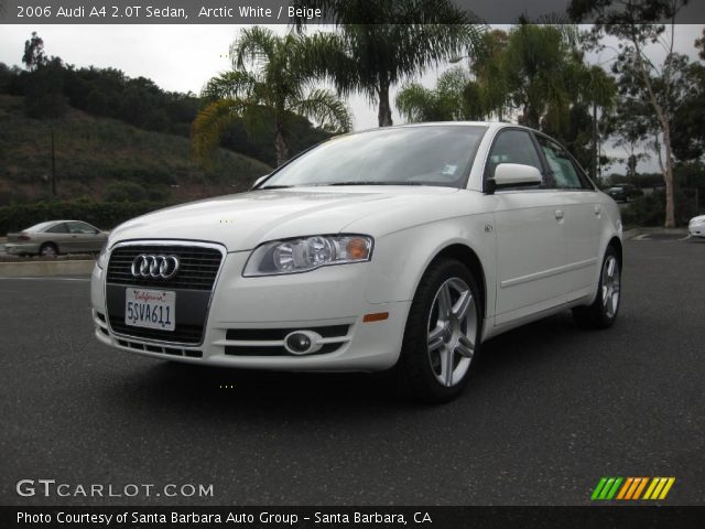 2006 Audi A4 2.0T Sedan in Arctic White