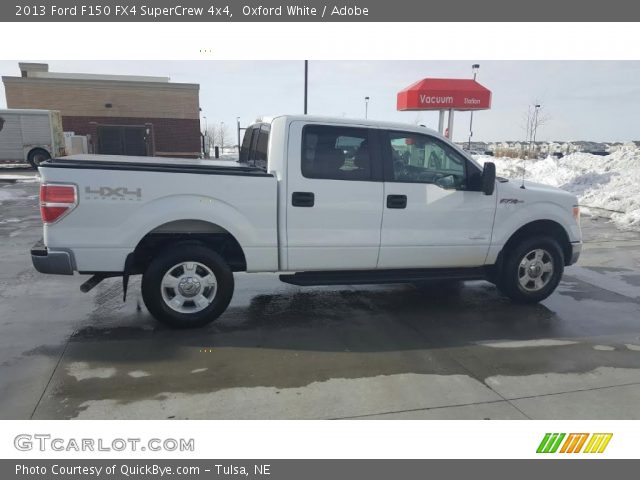 2013 Ford F150 FX4 SuperCrew 4x4 in Oxford White