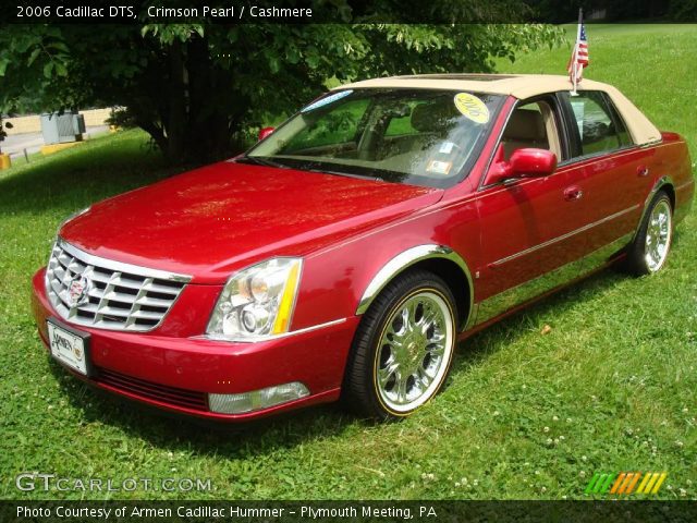 2006 Cadillac DTS  in Crimson Pearl