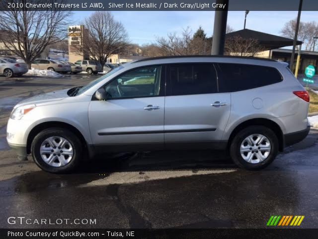 2010 Chevrolet Traverse LS AWD in Silver Ice Metallic