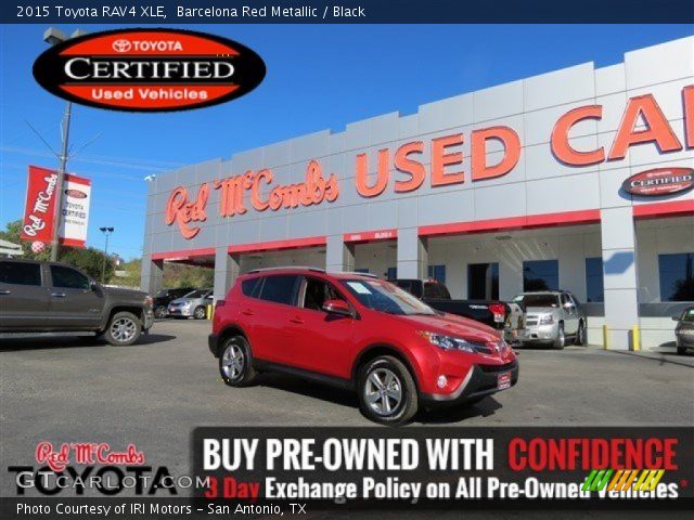 2015 Toyota RAV4 XLE in Barcelona Red Metallic
