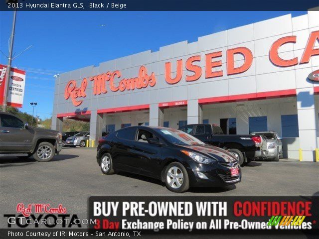 2013 Hyundai Elantra GLS in Black