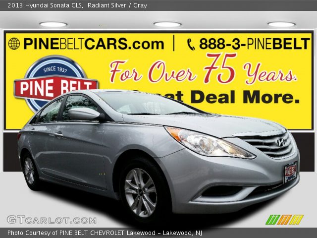 2013 Hyundai Sonata GLS in Radiant Silver