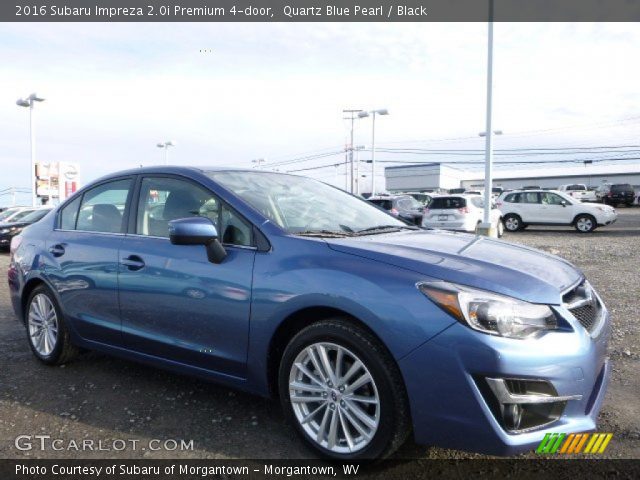 2016 Subaru Impreza 2.0i Premium 4-door in Quartz Blue Pearl