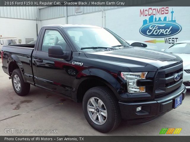 2016 Ford F150 XL Regular Cab in Shadow Black