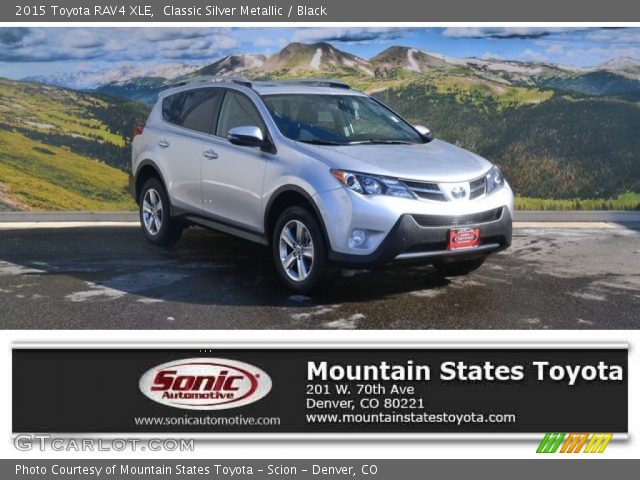 2015 Toyota RAV4 XLE in Classic Silver Metallic