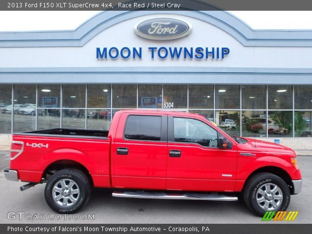 2013 Ford F150 XLT SuperCrew 4x4 in Race Red