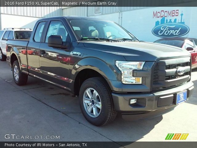 2016 Ford F150 XL SuperCab in Magnetic