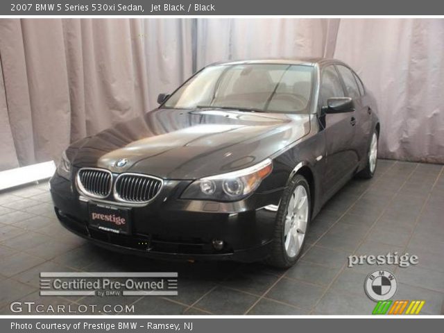 2007 BMW 5 Series 530xi Sedan in Jet Black