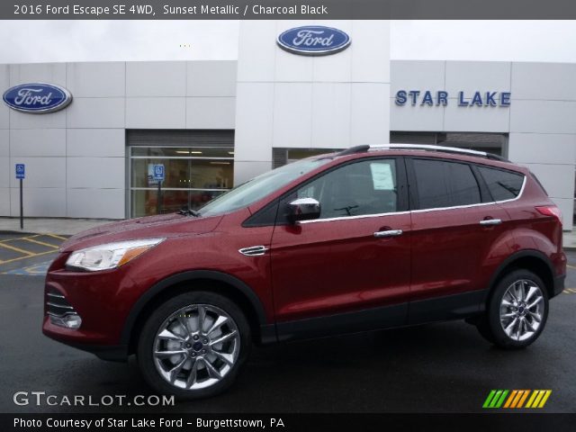2016 Ford Escape SE 4WD in Sunset Metallic