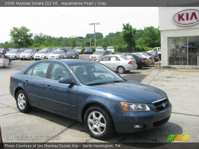 2006 Hyundai Sonata GLS V6 in Aquamarine Pearl