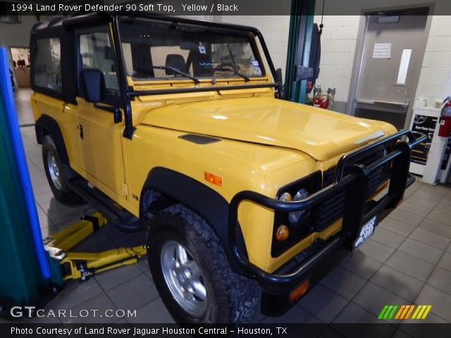 1994 Land Rover Defender 90 Soft Top in Yellow