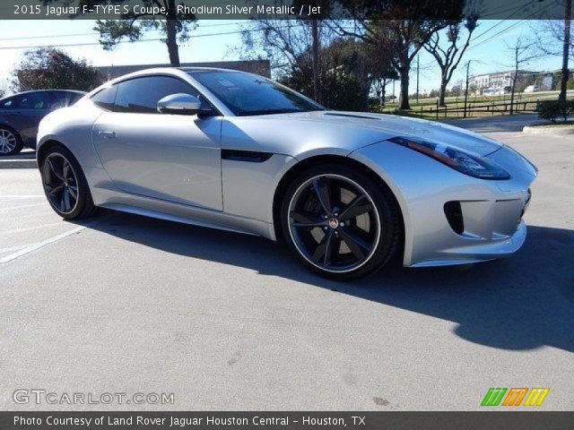 2015 Jaguar F-TYPE S Coupe in Rhodium Silver Metallic