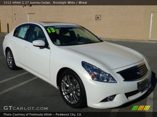 2013 Infiniti G 37 Journey Sedan in Moonlight White
