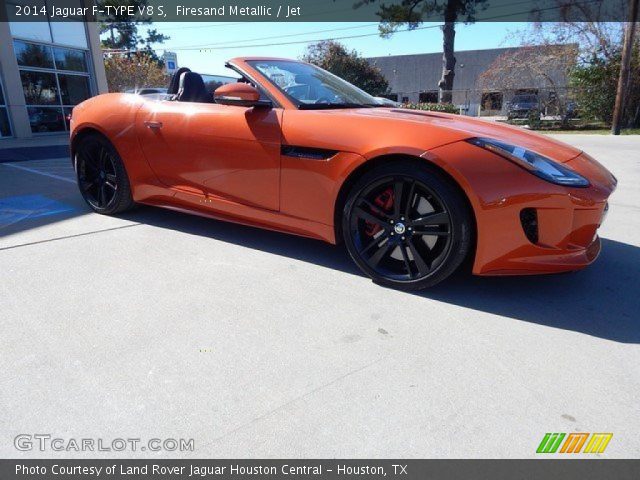 2014 Jaguar F-TYPE V8 S in Firesand Metallic