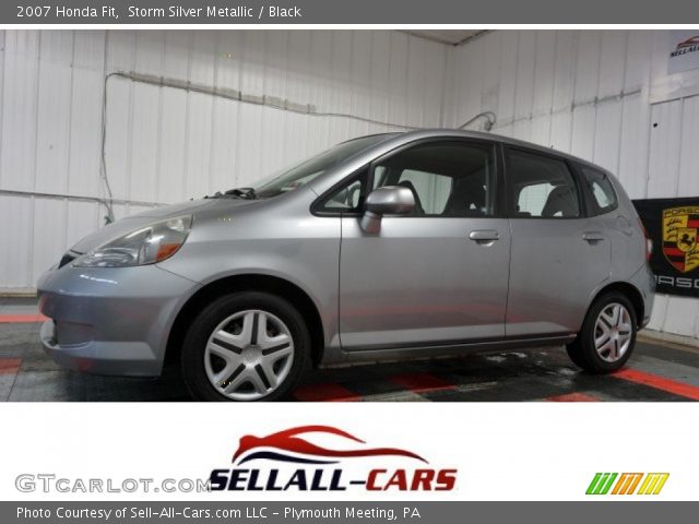2007 Honda Fit  in Storm Silver Metallic