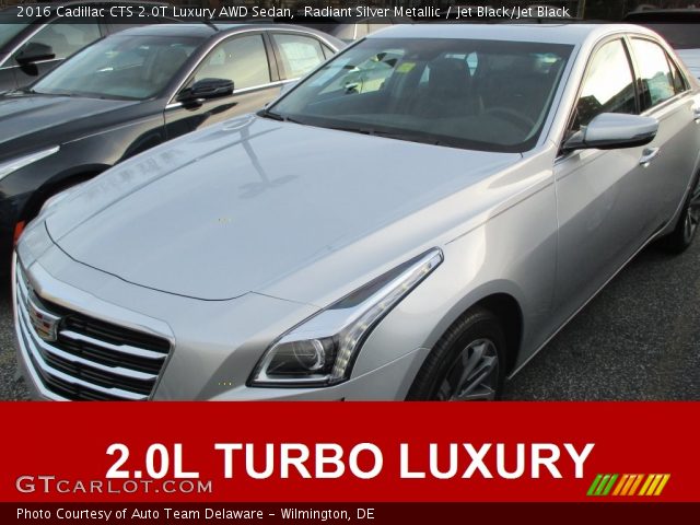 2016 Cadillac CTS 2.0T Luxury AWD Sedan in Radiant Silver Metallic