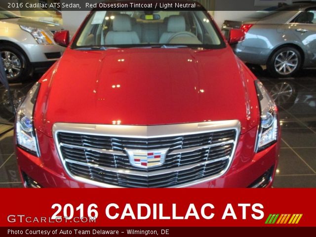 2016 Cadillac ATS Sedan in Red Obsession Tintcoat