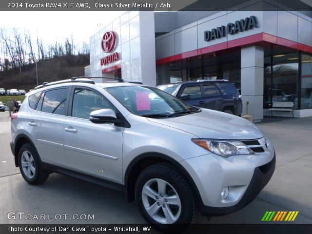 2014 Toyota RAV4 XLE AWD in Classic Silver Metallic