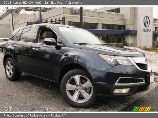 2013 Acura MDX SH-AWD in Bali Blue Pearl