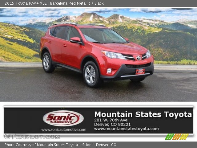 2015 Toyota RAV4 XLE in Barcelona Red Metallic