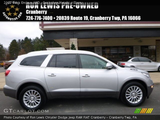 2012 Buick Enclave AWD in Quicksilver Metallic