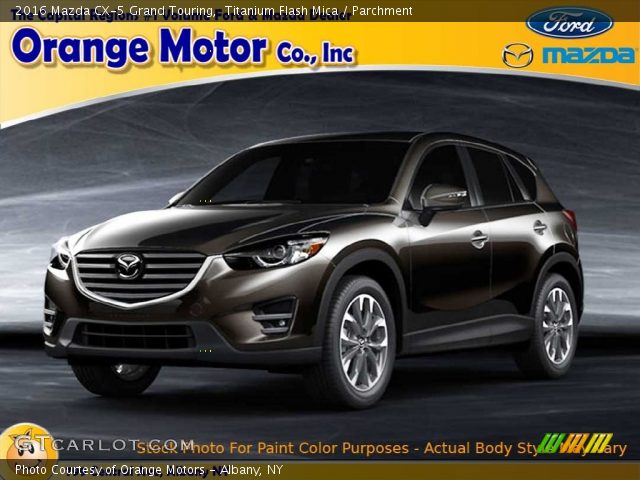 2016 Mazda CX-5 Grand Touring in Titanium Flash Mica