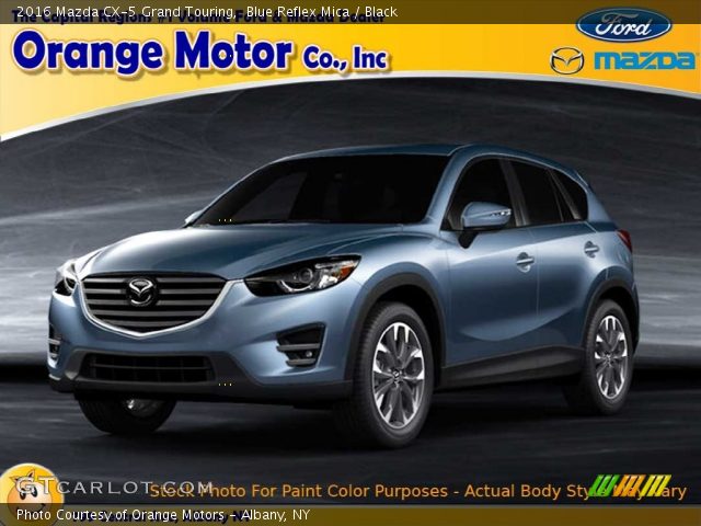 2016 Mazda CX-5 Grand Touring in Blue Reflex Mica