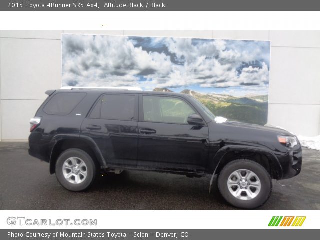 2015 Toyota 4Runner SR5 4x4 in Attitude Black