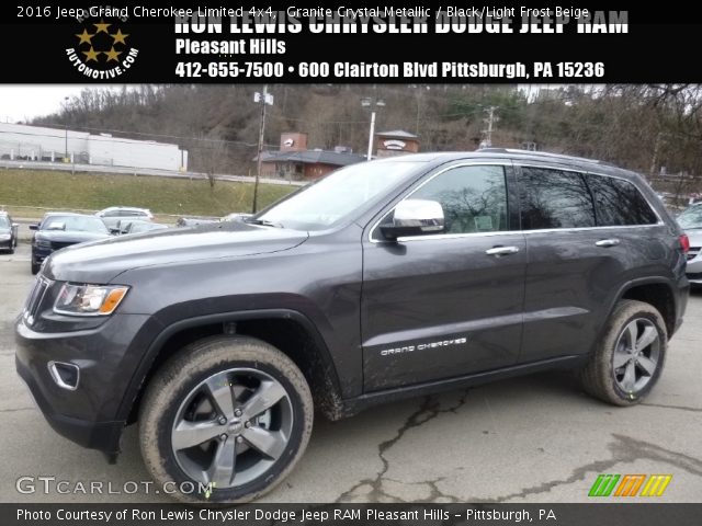 2016 Jeep Grand Cherokee Limited 4x4 in Granite Crystal Metallic