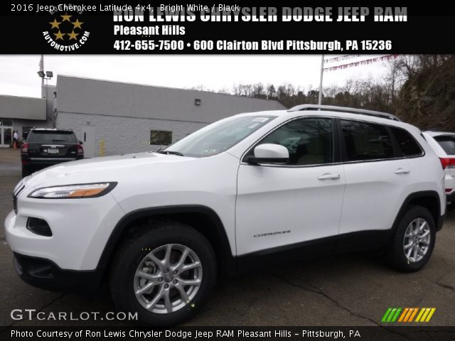 2016 Jeep Cherokee Latitude 4x4 in Bright White