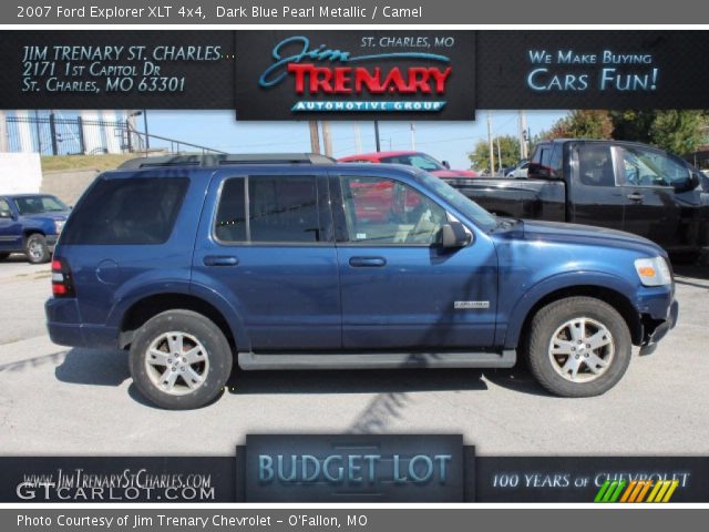 2007 Ford Explorer XLT 4x4 in Dark Blue Pearl Metallic