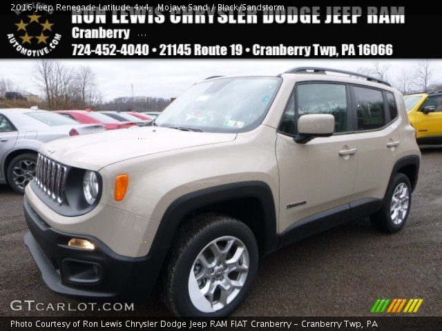 2016 Jeep Renegade Latitude 4x4 in Mojave Sand