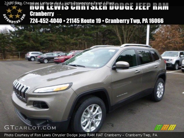 2016 Jeep Cherokee Latitude 4x4 in Light Brownstone Pearl
