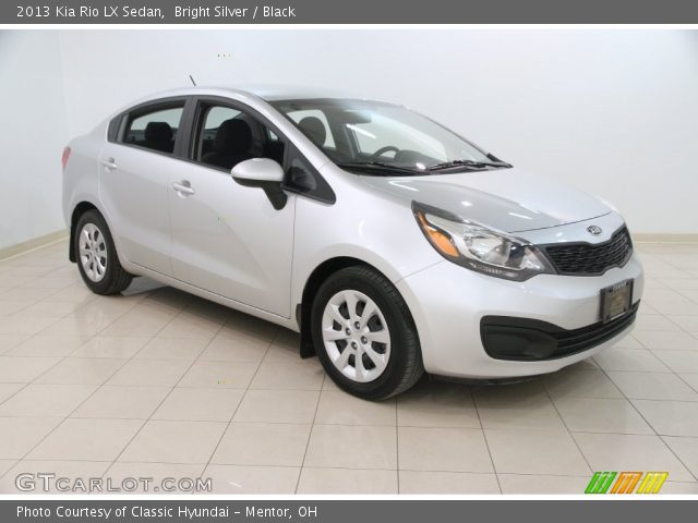 2013 Kia Rio LX Sedan in Bright Silver