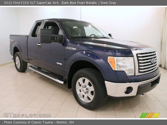 2012 Ford F150 XLT SuperCab 4x4 in Dark Blue Pearl Metallic