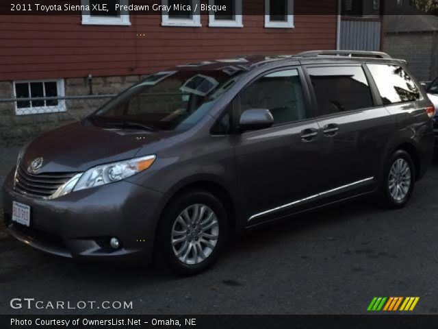 2011 Toyota Sienna XLE in Predawn Gray Mica