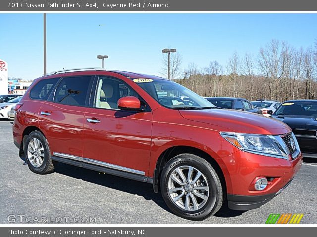 2013 Nissan Pathfinder SL 4x4 in Cayenne Red