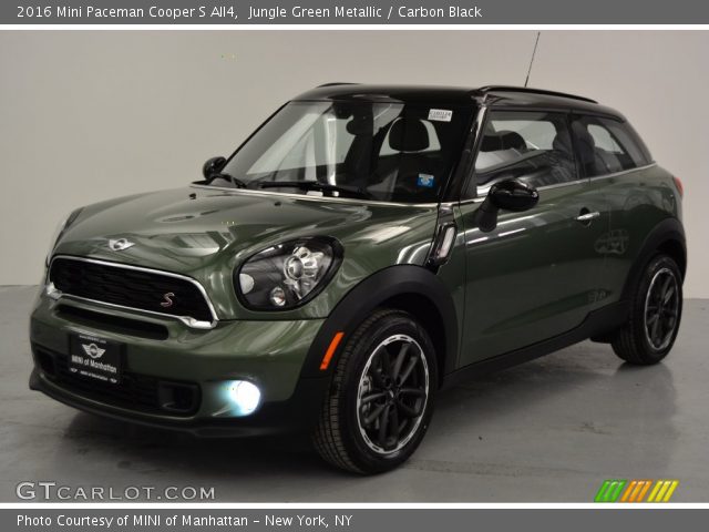 2016 Mini Paceman Cooper S All4 in Jungle Green Metallic