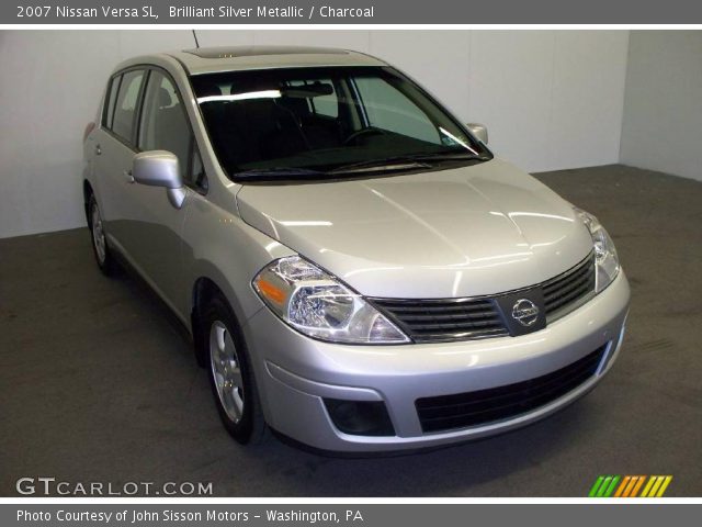 2007 Nissan Versa SL in Brilliant Silver Metallic