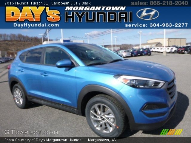 2016 Hyundai Tucson SE in Caribbean Blue