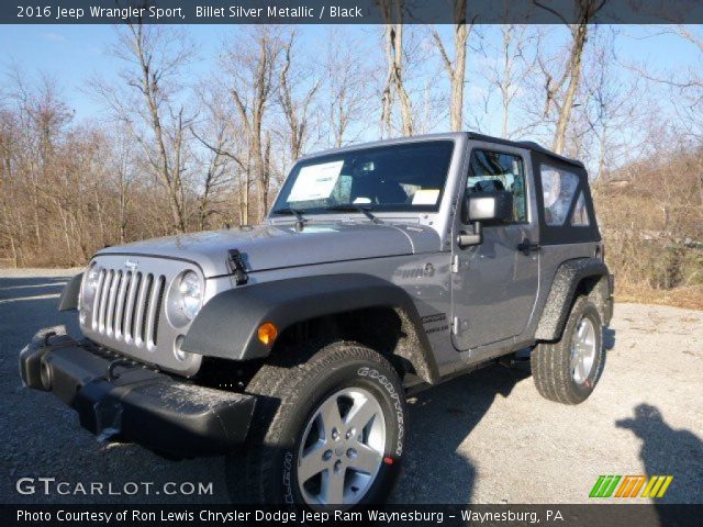 2016 Jeep Wrangler Sport in Billet Silver Metallic
