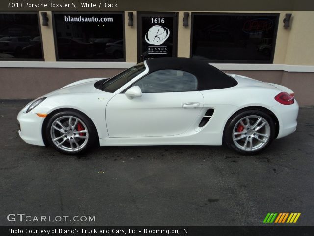 2013 Porsche Boxster S in White