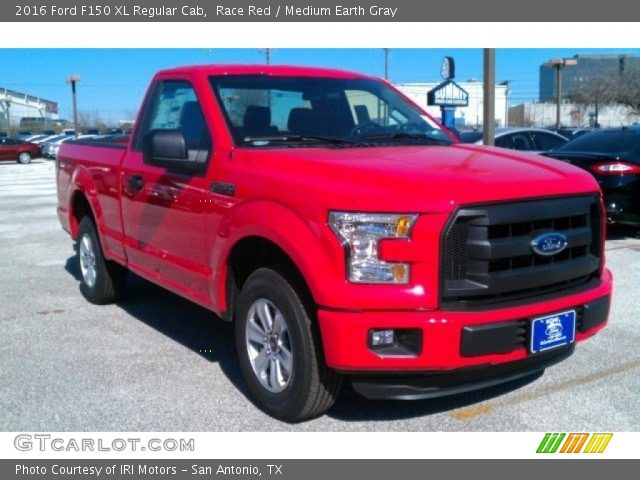 2016 Ford F150 XL Regular Cab in Race Red