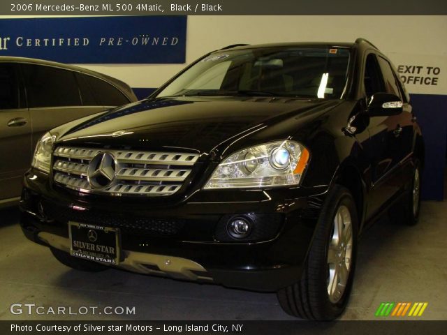 2006 Mercedes-Benz ML 500 4Matic in Black