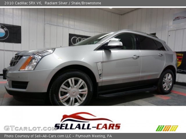 2010 Cadillac SRX V6 in Radiant Silver