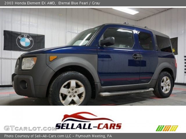 2003 Honda Element EX AWD in Eternal Blue Pearl