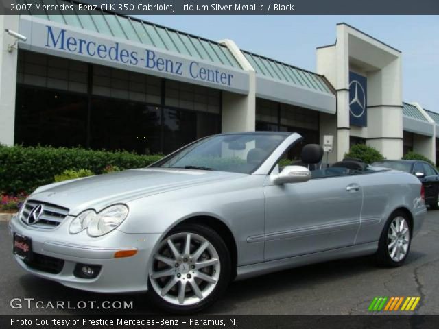 2007 Mercedes-Benz CLK 350 Cabriolet in Iridium Silver Metallic