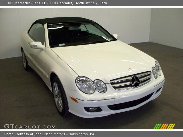 2007 Mercedes-Benz CLK 350 Cabriolet in Arctic White